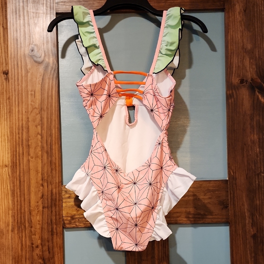 Demon Slayer One Piece Swimsuit NWOT size XSMALL - Picture 3 of 16